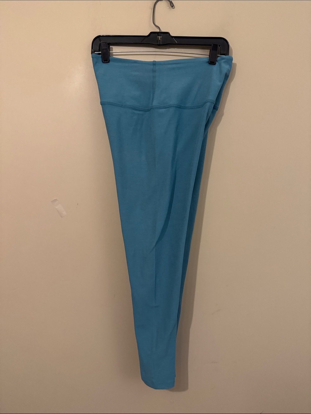 NWOT- BEYOND YOGA HIGH WAIST MIDI LEGGING DEEP, AQUA HEATHER, XL - Picture 9 of 10